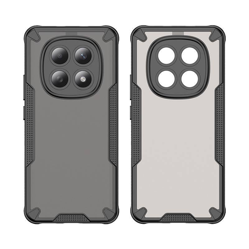 LS TPU+PC Protective Case for Redmi Note 15 Pro with Shockproof and Drop Protection plus Shockproof plus Kickstand plus Strong Magnetic in Red - Image 5