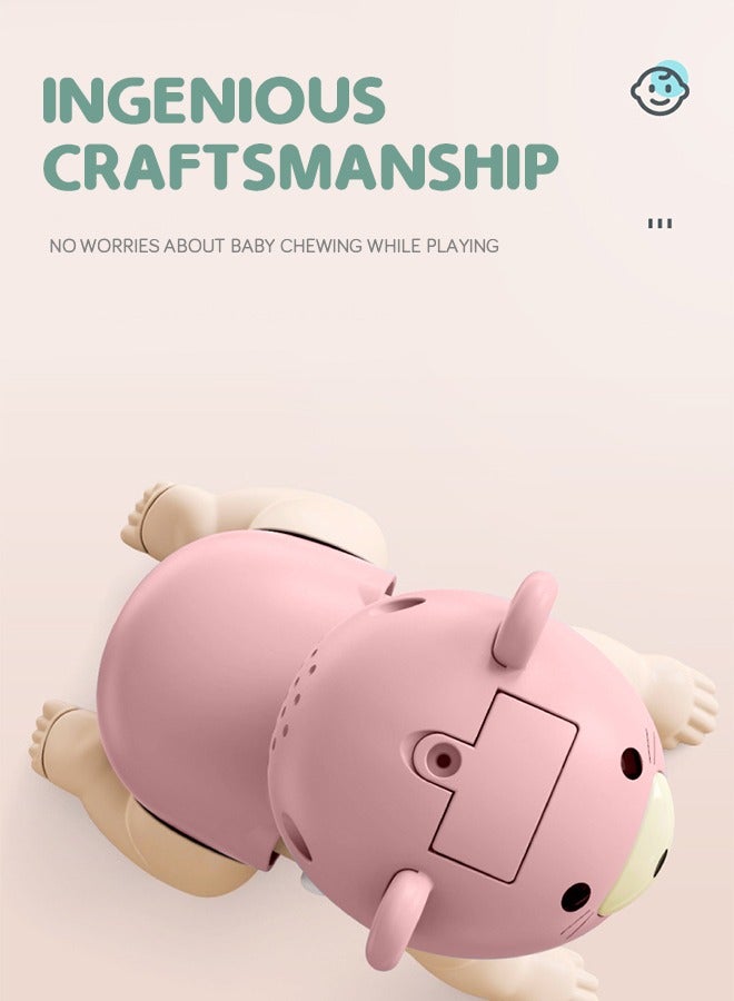 GROIC Musical Crawling Baby Doll Crawling Toy Lovely Interactive Plaything for Toddlers-Red - Image 5