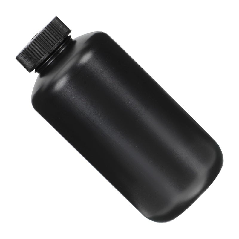 Pe Fine Mouth 500ml Black Reagent Bottle UV Protection Chemical Sample Container - Image 2