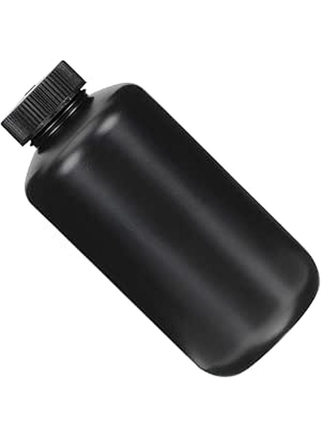 Pe Fine Mouth 500ml Black Reagent Bottle UV Protection Chemical Sample Container - Image 1