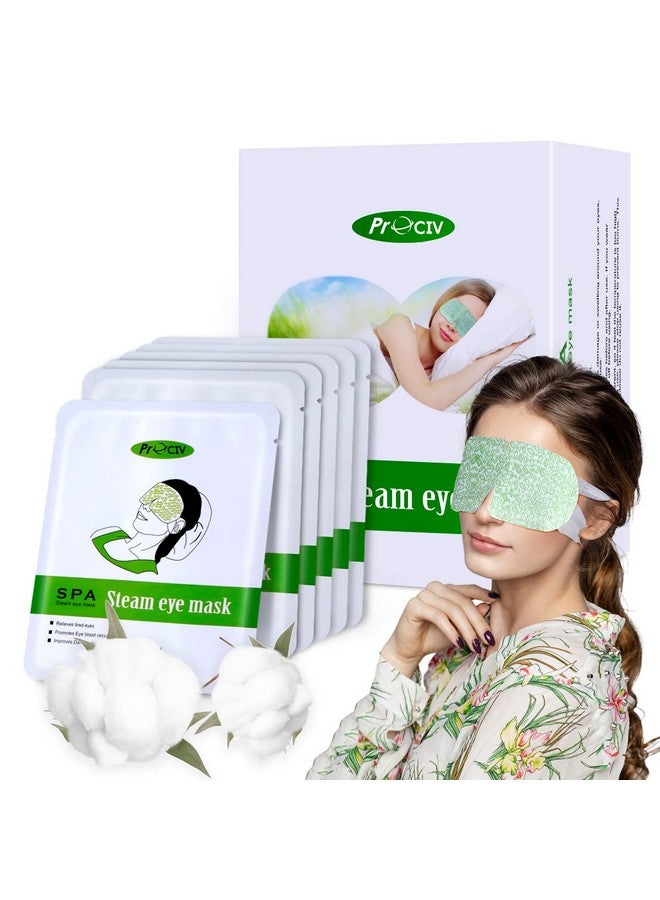 ProCIV 16 Packs Steam Eye Mask Hot Auto Heated Eye Masks Relaxing Gifts For Women Soothing Eye Fatigue Warm Eye Compress Sleep Mask For Dry Eyes Disposable Eye Mask For Travel Essentials Fathers Day Gift - Image 1