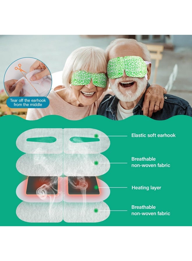 ProCIV 16 Packs Steam Eye Mask Hot Auto Heated Eye Masks Relaxing Gifts For Women Soothing Eye Fatigue Warm Eye Compress Sleep Mask For Dry Eyes Disposable Eye Mask For Travel Essentials Fathers Day Gift - Image 5
