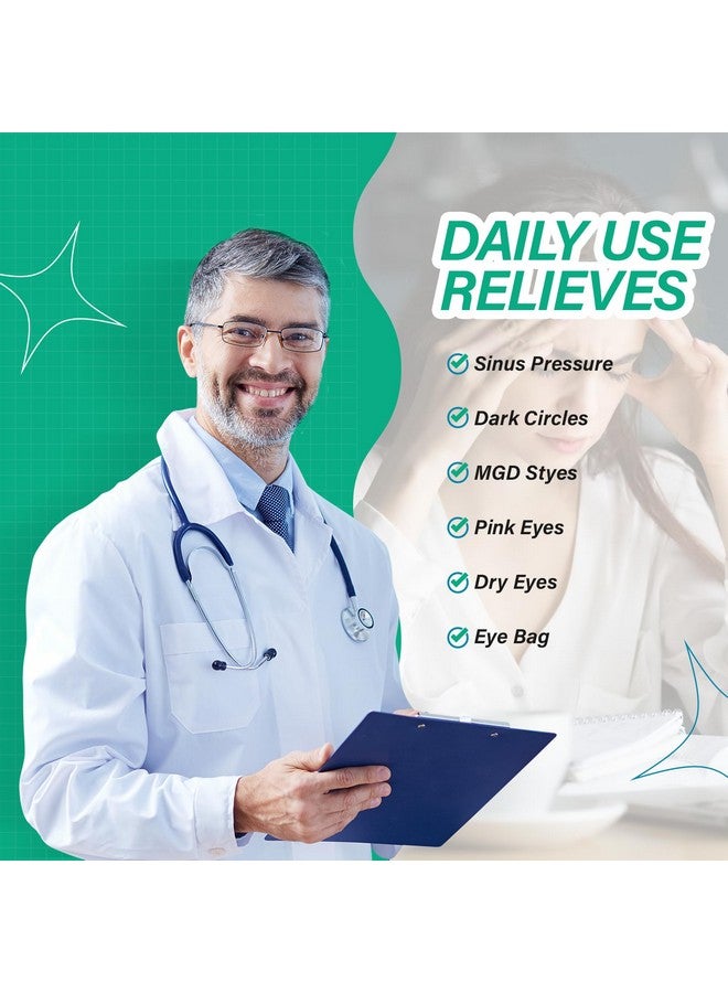 ProCIV 16 Packs Steam Eye Mask Hot Auto Heated Eye Masks Relaxing Gifts For Women Soothing Eye Fatigue Warm Eye Compress Sleep Mask For Dry Eyes Disposable Eye Mask For Travel Essentials Fathers Day Gift - Image 2