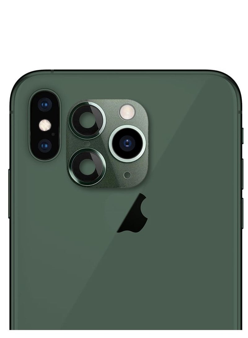 CATANES iPhone X XS Duplicate Camera Lens Camera Upgrade Protective Lens Change iPhone X XS to 11 Pro 11 Pro Max Green - Image 3