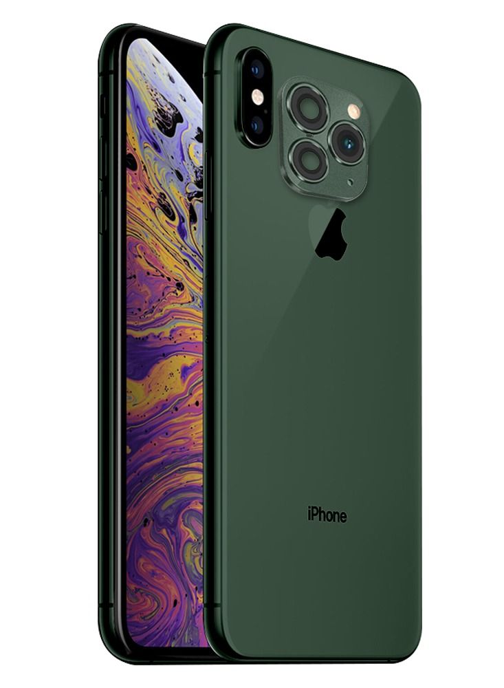 CATANES iPhone X XS Duplicate Camera Lens Camera Upgrade Protective Lens Change iPhone X XS to 11 Pro 11 Pro Max Green - Image 4