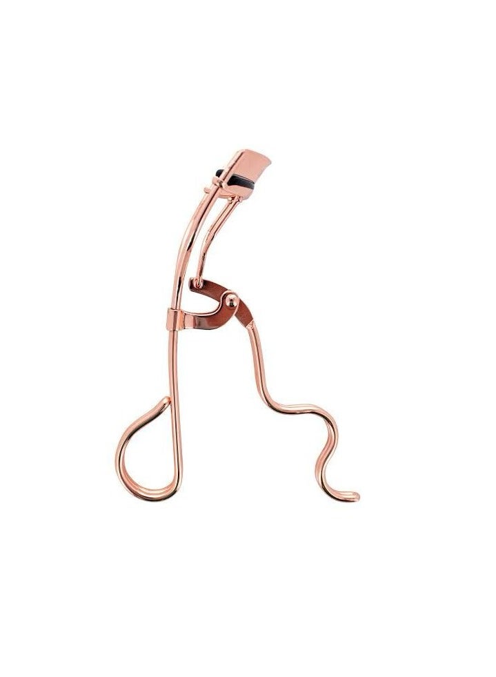 مكبس رموش احترافي، ذهبي وردي، من الفولاذ المقاوم للصدأ مع مقبض زنبركي مريح LRGC4 - Image 2