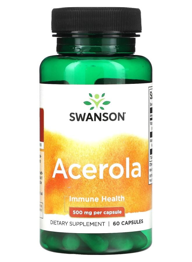SWANSON Acerola 500 mg 60 Capsules