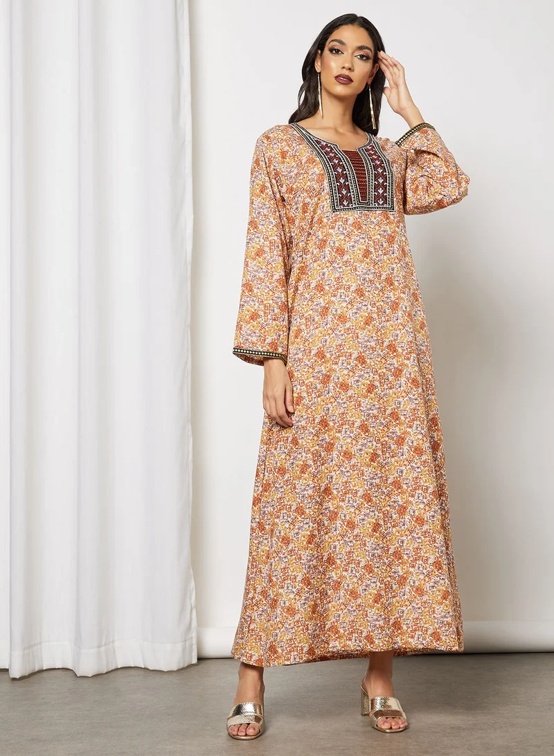 HANA & SARA Trendy Maxi Jalabiya