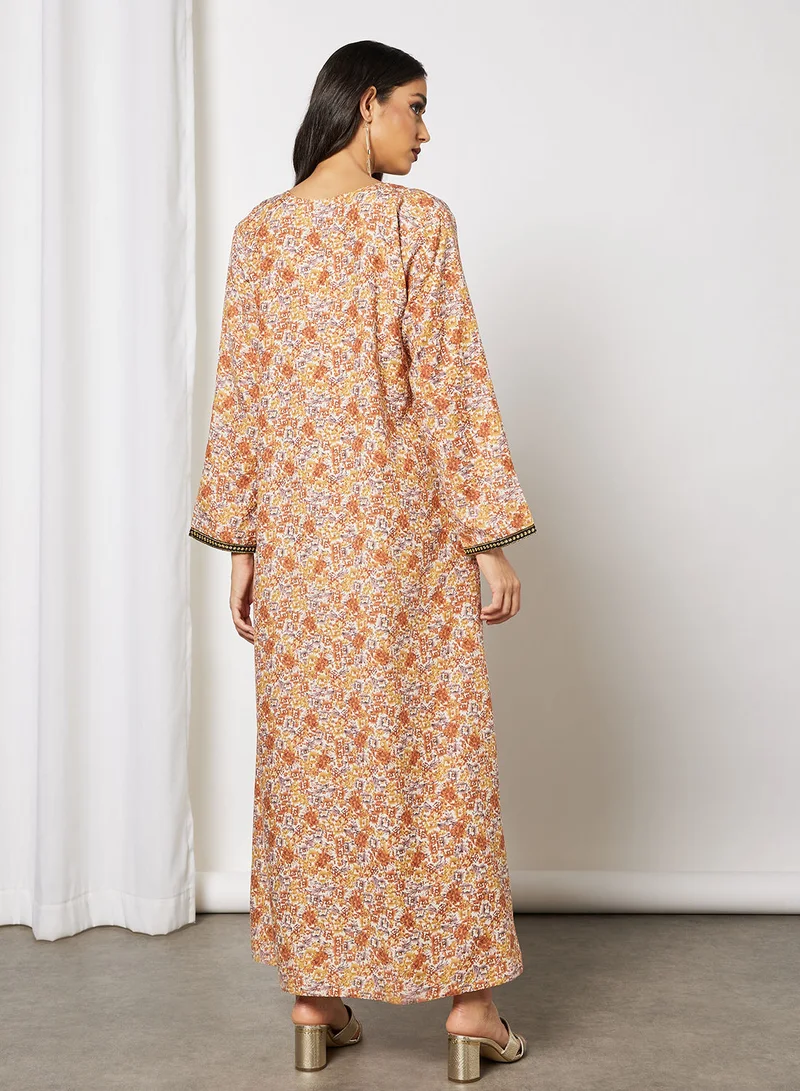 HANA & SARA Trendy Maxi Jalabiya