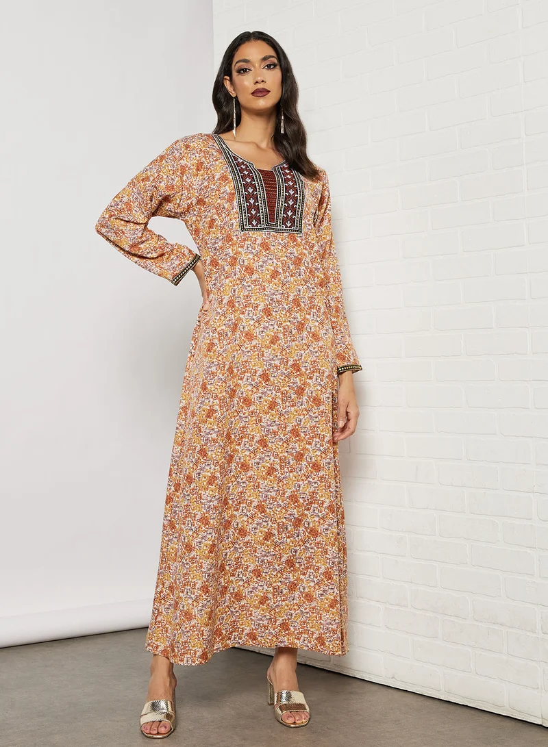 HANA & SARA Trendy Maxi Jalabiya