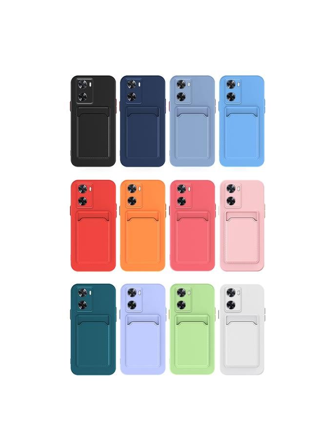 إيروريكس جراب لهاتف vivo Y02s مصنوع من جلد البولي يوريثان الحراري بلون متباين وأزرار - Image 2