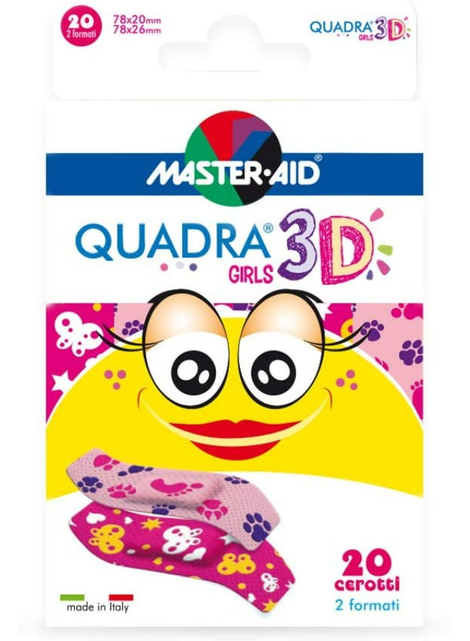 Master Aid Quadra 3D Girls 20's
