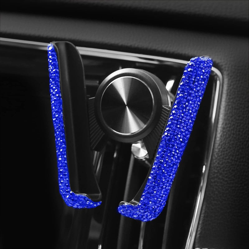 Car Phone Holder for Universal Fit Black finish with Easy Storage - Image 1