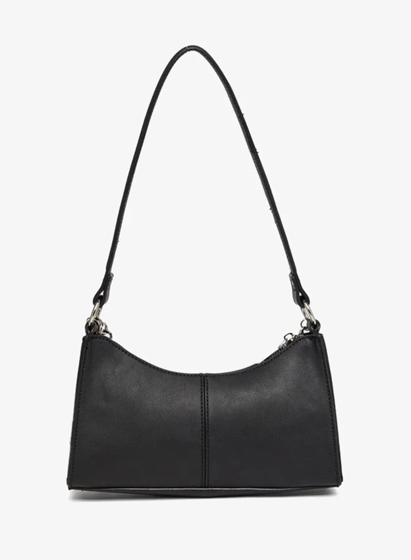 Steve Madden Black Bmika Smooth Black Women's Shoulder Bag for Women | Best Price UAE