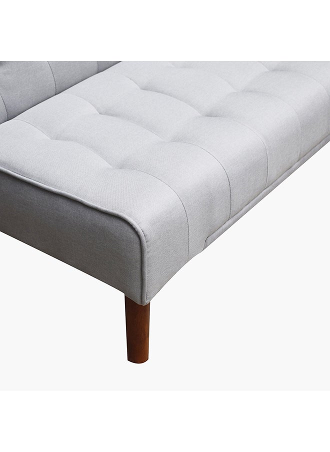 Home Box - Gibson 3-Seater Grey Fabric Sofa Bed 86 x 85 x 178 cm - Image 1
