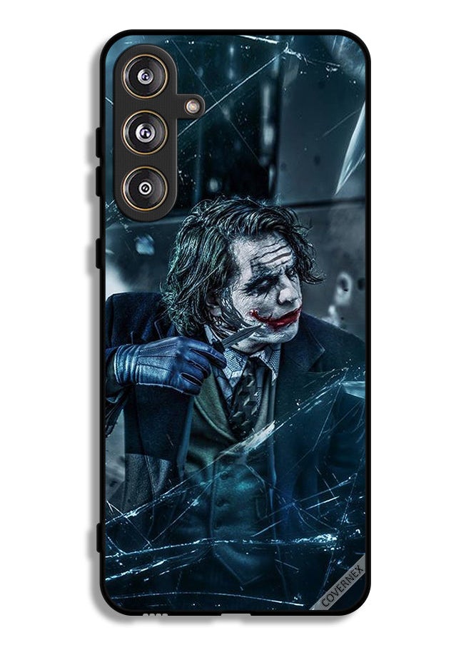 Covernex Samsung Galaxy M55 5G Protective Case Cover He Is So Serious Behind Cracked Glass  - Image 1