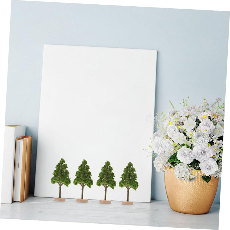 Miniature Plastic Trees For DIY Crafts Ornaments Size 6X3X3 CM - Image 5