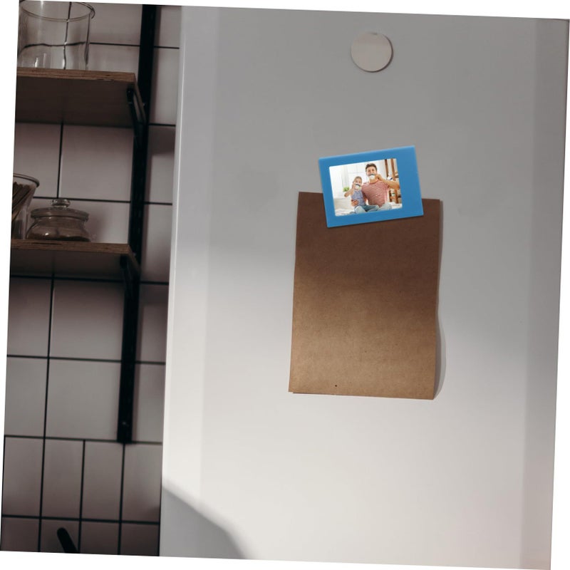 10 Magnetic Photo Frame Stickers Fridge Decorative Holders for Kitchen Office Home Wall Notes - Image 3