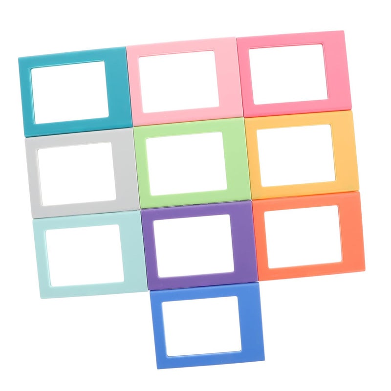 10 Magnetic Photo Frame Stickers Fridge Decorative Holders for Kitchen Office Home Wall Notes - Image 2