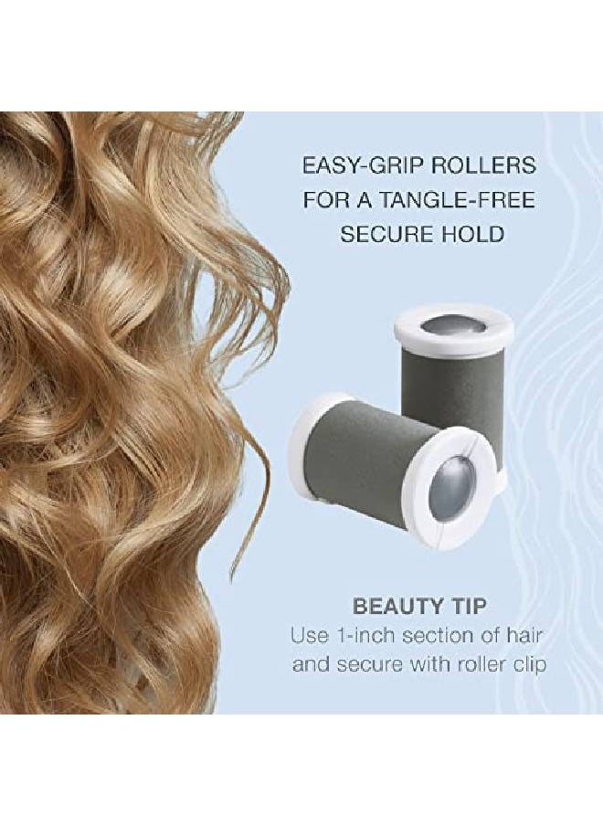 CONAIR - Instant Heat Travel 1.5Inch Hot Rollers White 5 Count - Image 1