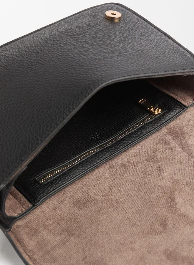 PARFOIS Shoulder Bag With Flap Closure