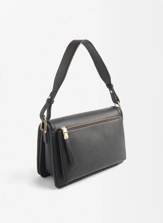 PARFOIS Shoulder Bag With Flap Closure