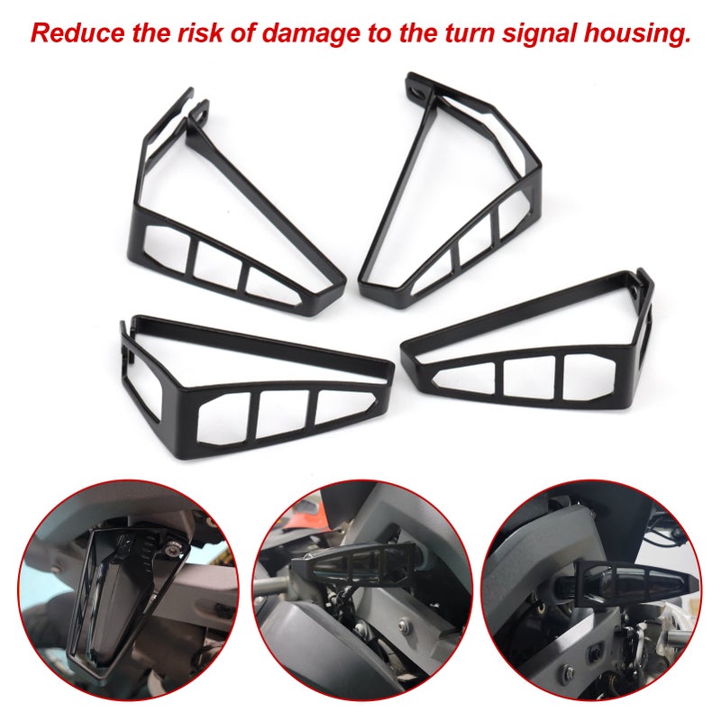 غطاء حماية إشارات الدوران الأمامية والخلفية للدراجات النارية بديل لـ BMW R1250GS F850GS/adv F750GS G310GS S1000XR للسنوات 2019-2022 - Image 4