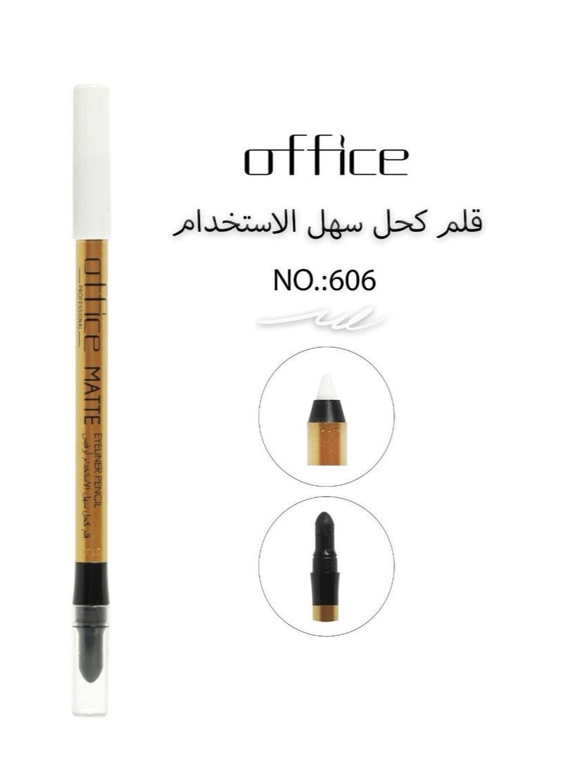 أوفيس كحل داخل العين كريمي ضد الماء أبيض - Image 1