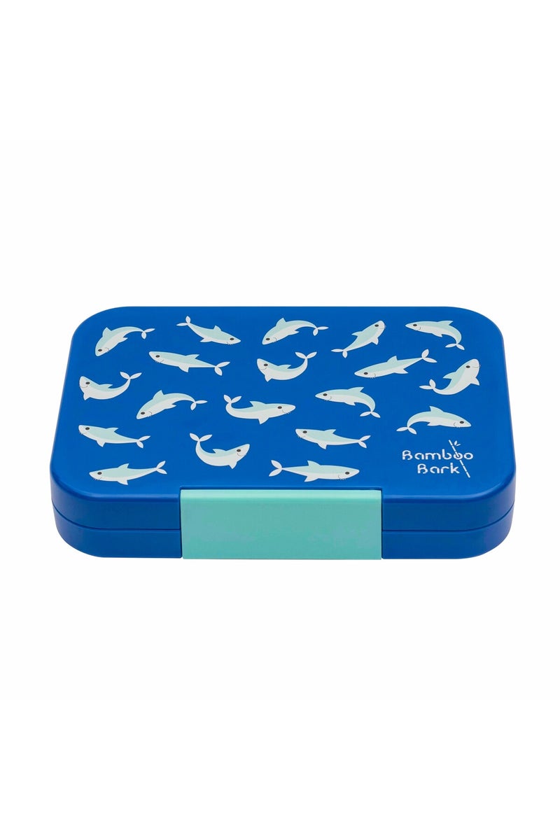 Bamboo Bark childrens kids tritan lunch box, bento, snack box with compartments for school nursery toddler lunchbox - Image 1