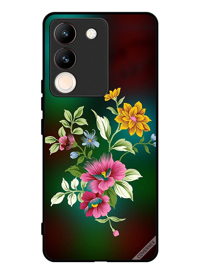Covernex Protective Case Cover For vivo Y200 Hd Flowers - Image 1