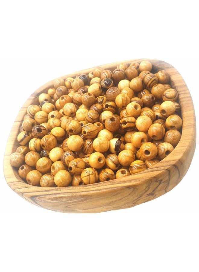 Zuluf Jerusalem Olive Wood making a rosary beads supplies 10mm (500 Beads) - Image 1