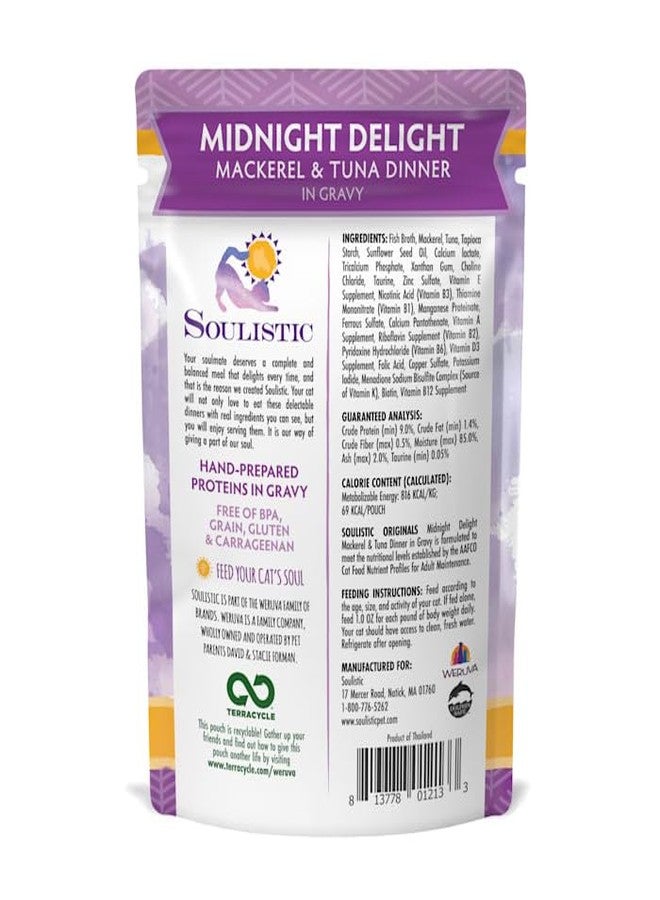 Soulistic Originals Midnight Delight Mackerel & Tuna Wet Cat Food - Image 3