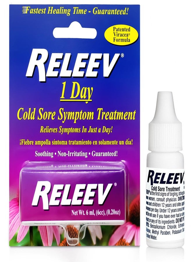 RELEEV 1 Day Cold Sore Treatment 6 mL (Pack of 2 - Image 2