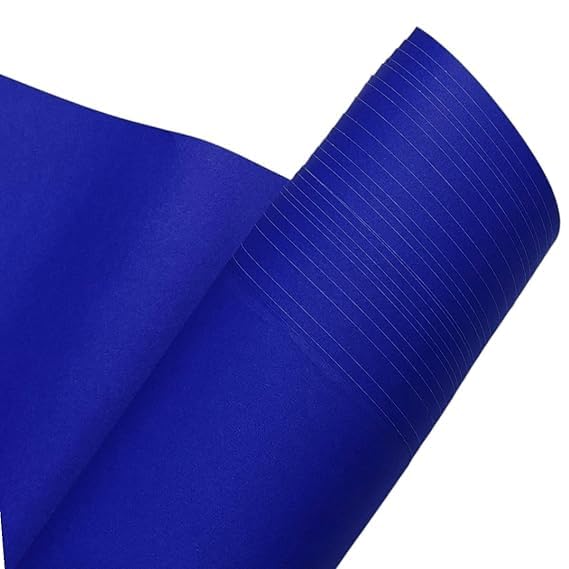 SEJASCOLLECTIONS | Pack of 10 | Dark Blue, Bright, A1, BIG / FULL Size, Pastel Sheets/ Chart Paper, Used in art and craft, collage, projects, posters etc. Plain / Unrulled, Size: 70x56 centimeters, 200 GSM thickness. - Image 1