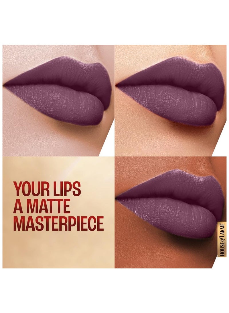 LAKME - Lakme Matte Lip Color MM2 Garnet Punch 3.6 g - Image 1