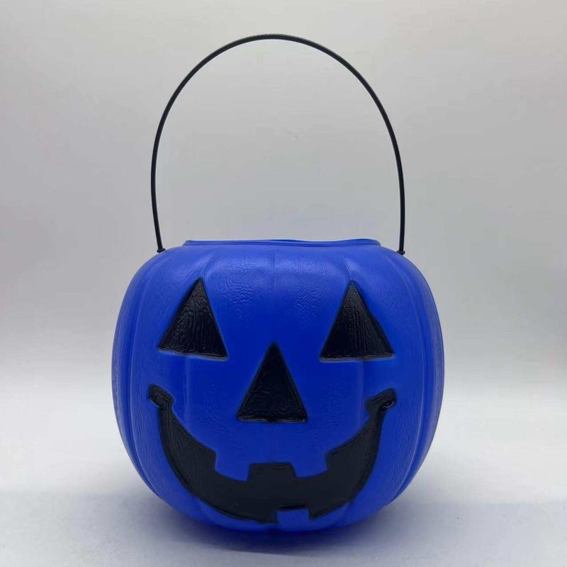 General Foam Plastics Salt mist resistant Halloween Pumpkin Jack O' Lantern Candy Bucket (Blue) Trendy budget practical design - Image 2