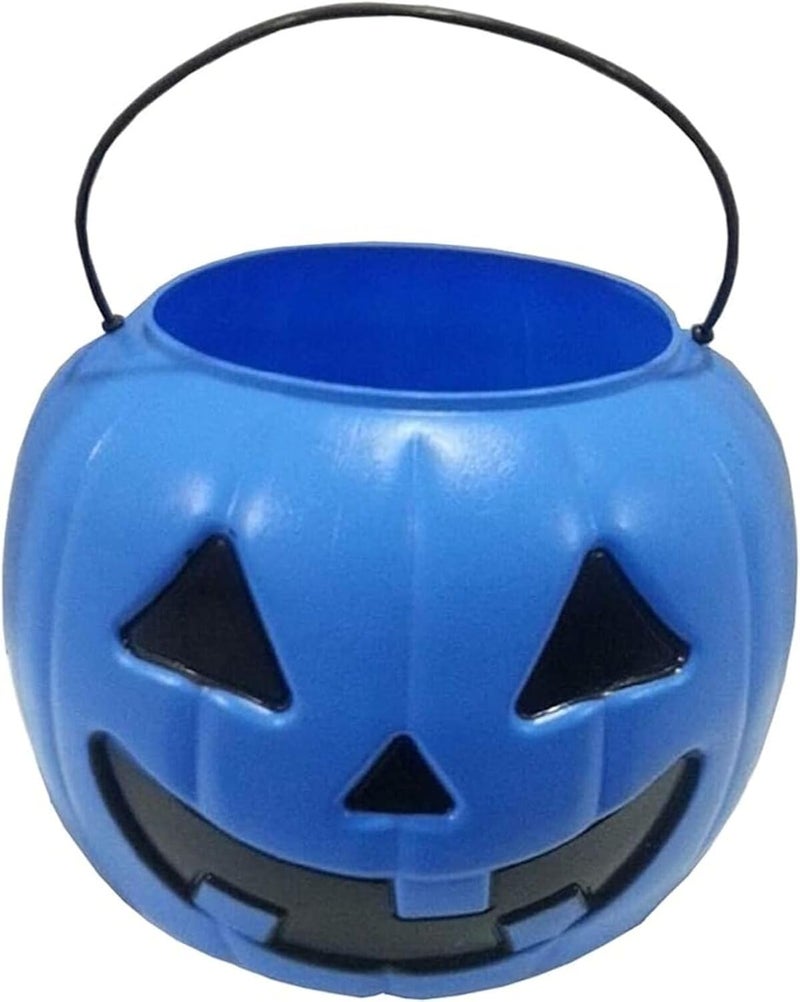 General Foam Plastics Salt mist resistant Halloween Pumpkin Jack O' Lantern Candy Bucket (Blue) Trendy budget practical design - Image 1
