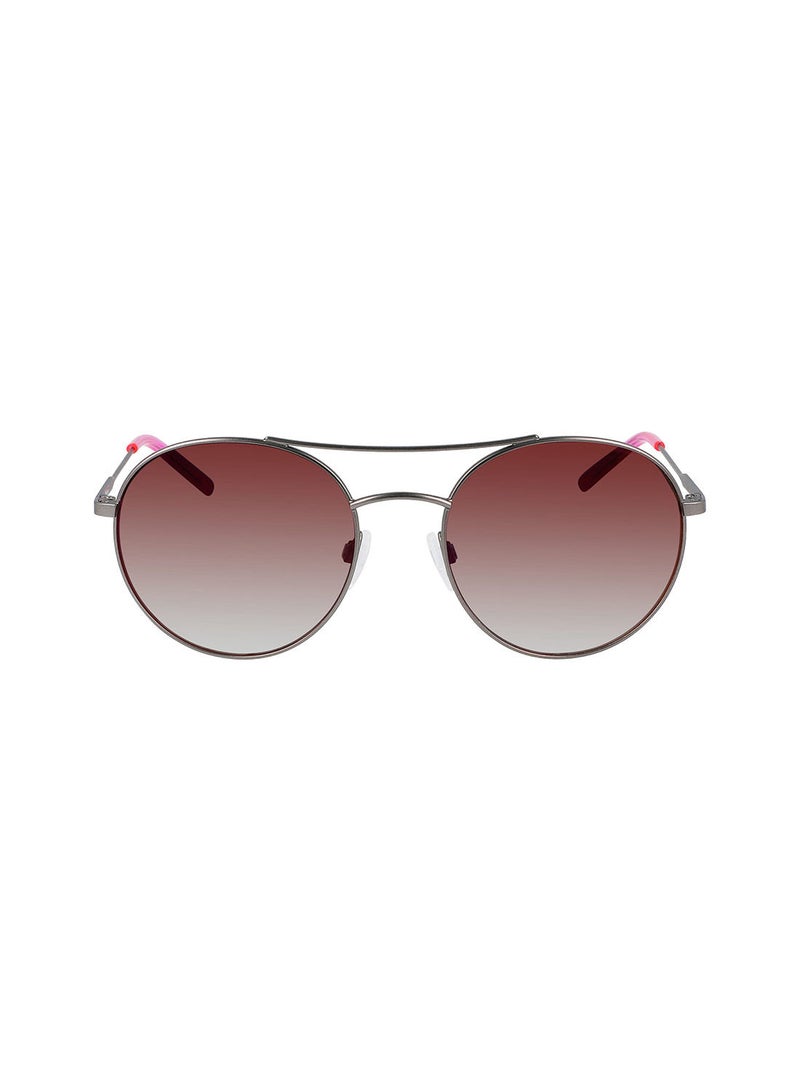 DKNY Full Rim Metal Round Sunglasses Dk305S 5419 (033) - Image 2
