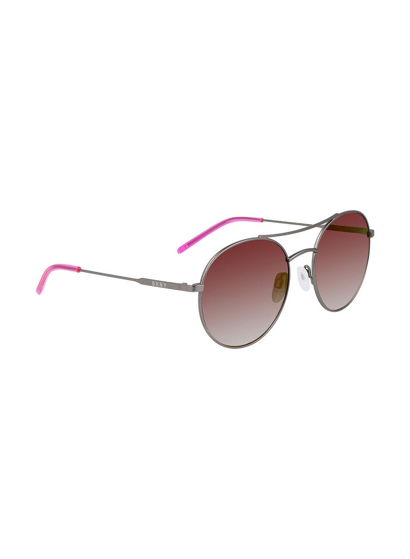 DKNY Full Rim Metal Round Sunglasses Dk305S 5419 (033) - Image 3