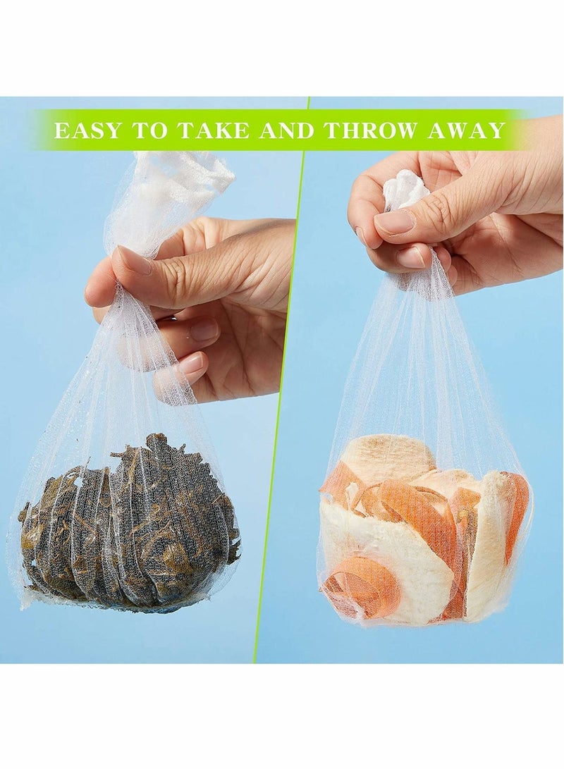 Y&D Triangle Tri-Holder Filter, Kitchen Sink Strainer Triangular Holder Basket Bags for Bathroom Corner Hanging - Image 5