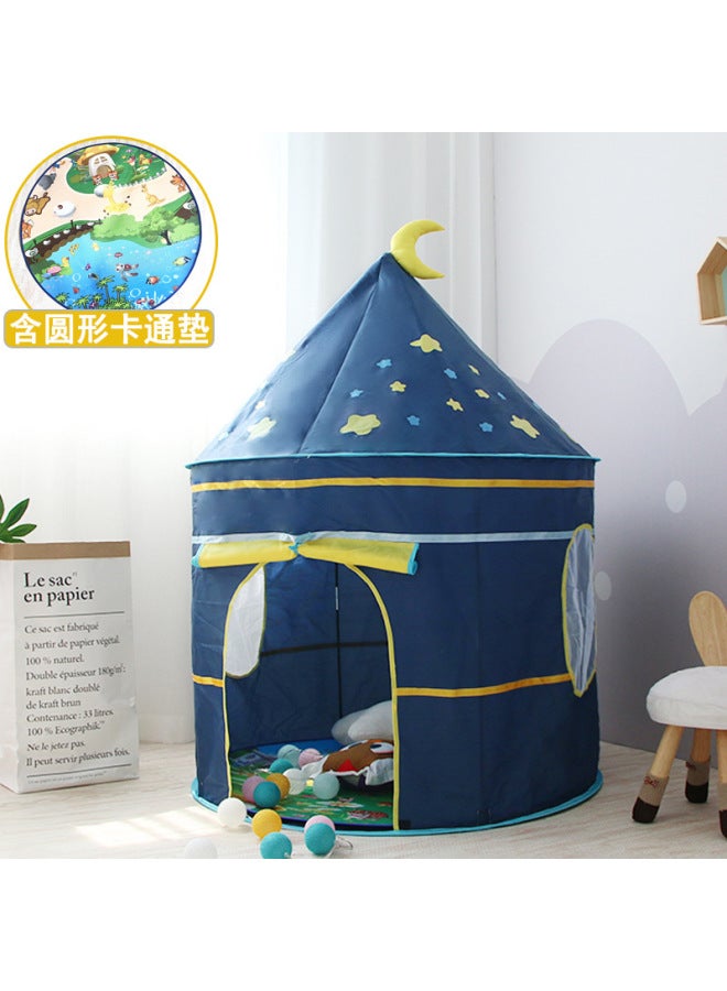 MEIBEI Pei Children's Tent Baby Play House Indoor Princess Toy House Castle Yurt Children's Toy Tent - Image 1