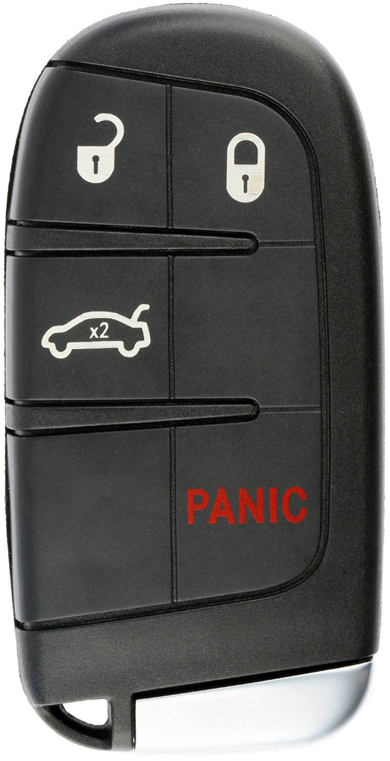 KeylessOption Keyless Entry Remote Car Smart Key Fob for Dodge Charger Challenger Dart Journey Chrysler 300 M3N-40821302 - Image 1