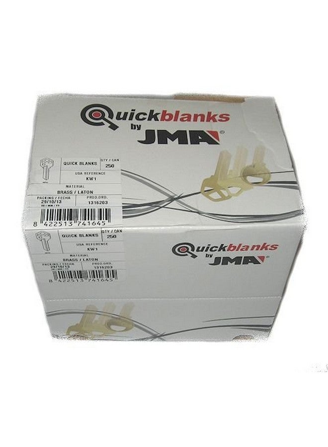 JMA KW1 Kwikset Key Blanks Box 250 by JMA - Image 1