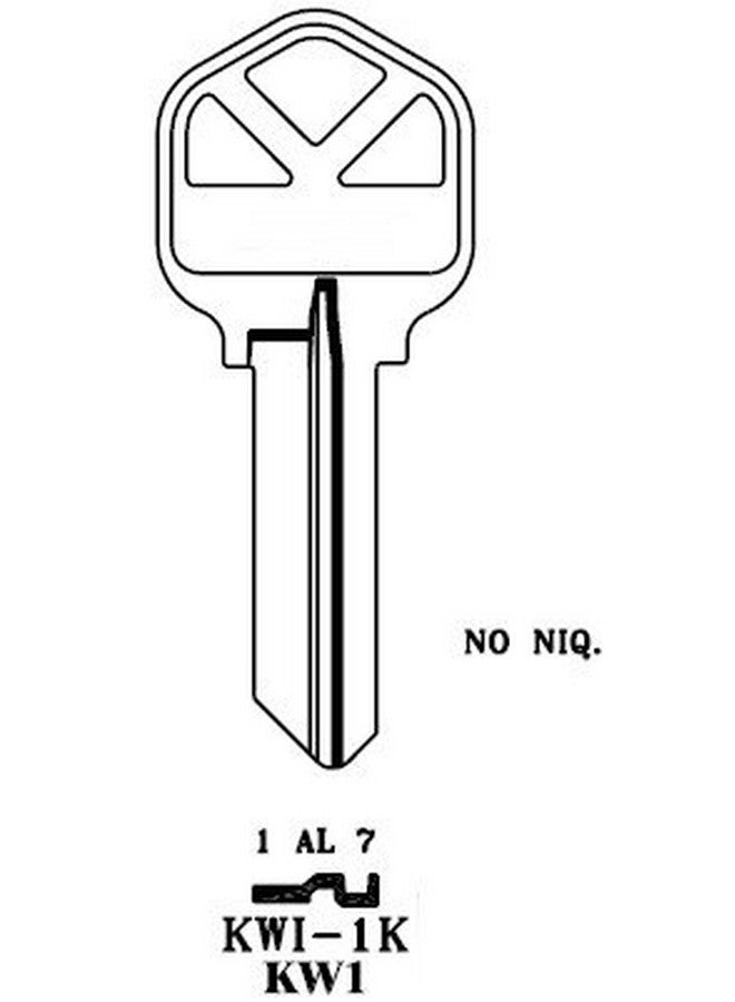 JMA KW1 Kwikset Key Blanks Box 250 by JMA - Image 2