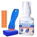 CYTITZHN Adhesive Remover Sticker Remover for Cars MultiSurface Formula Safely Removes Stickers Decals Tape Residue from Car Glass Tile Includes Scraper Towel 41oz120ml - Image 2