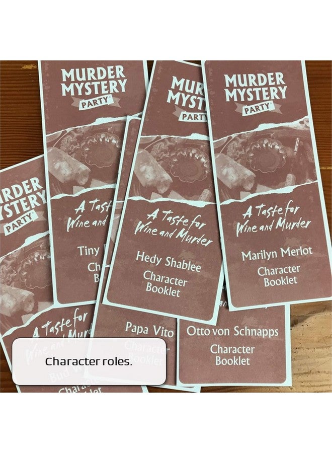 University Games Murder Mystery Party, A Taste For Wine & Murder, Murder Mystery Party Game To Host Your Own Murder Mystery Night - Image 3