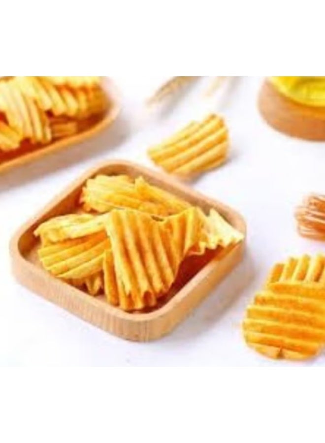 Marami Barbecue Crinkle Cut Chips - Pack of 2 (Small Size) | Perfectly Crunchy & Smoky Flavor - Image 2