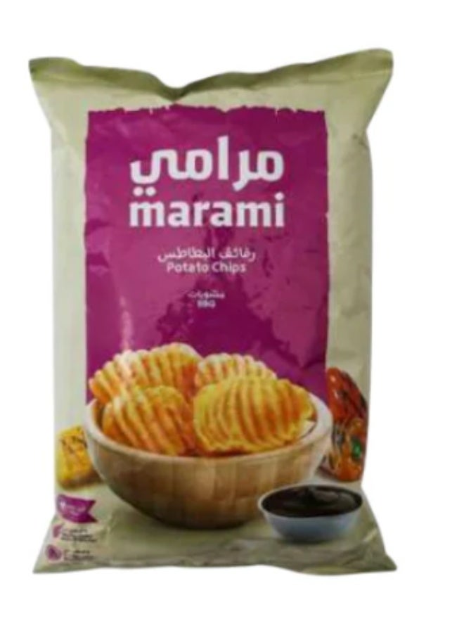 Marami Barbecue Crinkle Cut Chips - Pack of 2 (Small Size) | Perfectly Crunchy & Smoky Flavor - Image 4