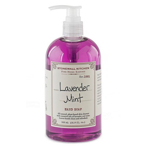 Stonewall Kitchen Lavender Mint Hand Soap 169 ounces Pack of 2