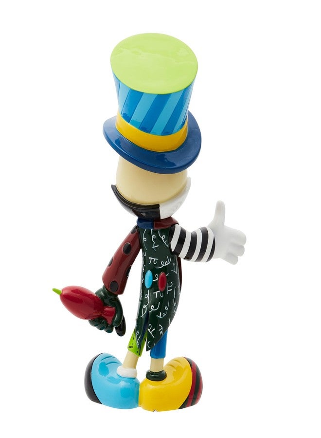 Enesco Disney BRITTO Pinnochio Jiminy Cricket Posing with Umbrella Figurine, 8 Inch, Multicolor - Image 2